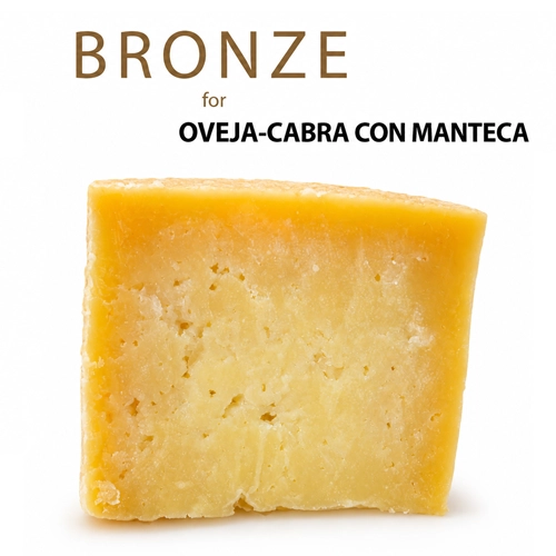 Queso curado en manteca 